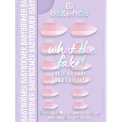 Essence Kynsilakat Ja -Tarvikkeet|Meikit*tekokynnet What The Fake! Press-On nails manicure set