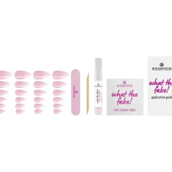 Essence Kynsilakat Ja -Tarvikkeet|Meikit*tekokynnet What The Fake! Press-On nails manicure set