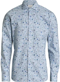 Eterna Kauluspaidat*paita F182 2638 Slim fit 60 Blue