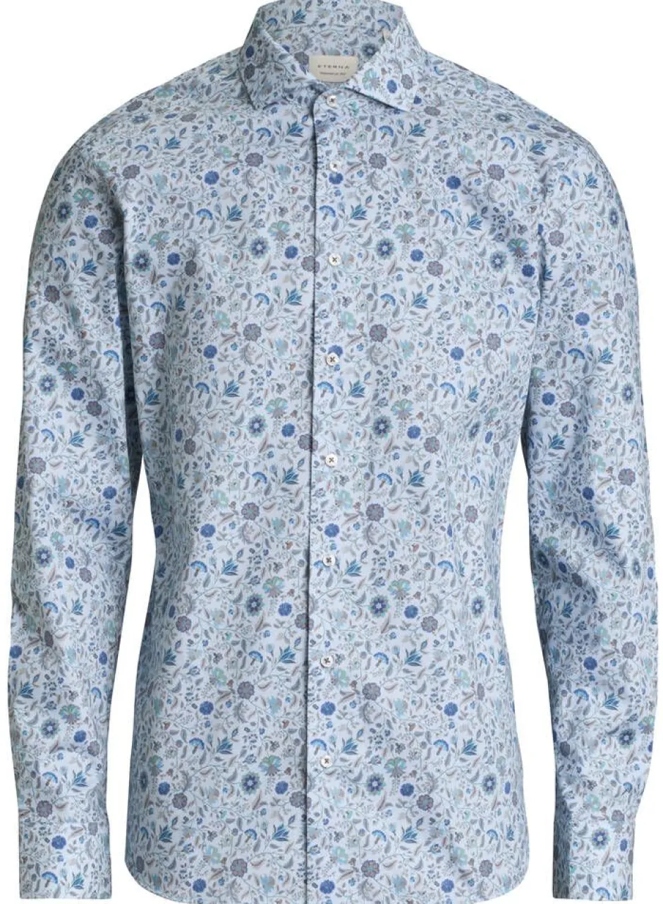 Eterna Kauluspaidat*paita F182 2638 Slim fit 60 Blue