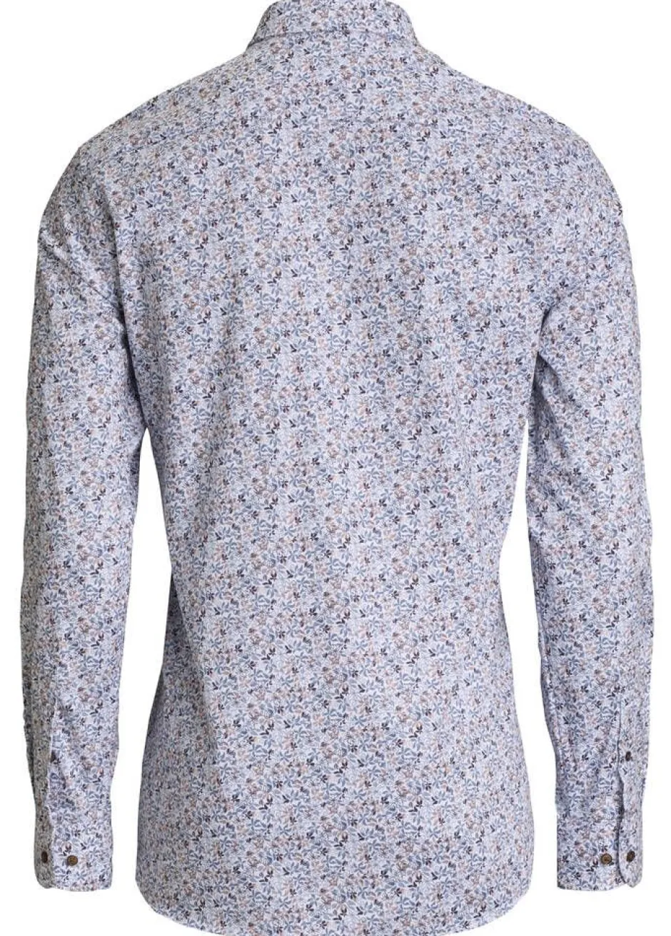 Eterna Kauluspaidat*paita F170 4221 Slim fit 15 Blue