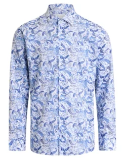 Eterna Kauluspaidat*paita F170 4503 Slim fit 13 Blue