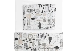 Familon Lastenhuone|Vuodetekstiilit*Kaverit Organic vauvan pl+tl setti 85x125/35x45 kaakao