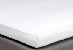Familon Vuodetekstiilit*Percale Organic muotolakana valkoinen 90x200+20