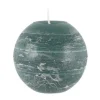 Fanni K Home Kynttilät Ja Huonetuoksut*pallokynttilä Rustiikki 12 cm agave green