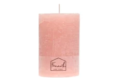 Fanni K Home Kynttilät Ja Huonetuoksut*pöytäkynttilä Rustiikki 10x15 cm koralli