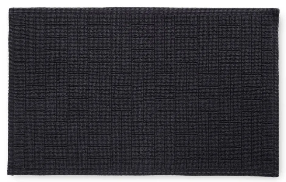 Finlayson Kylpyhuone- Ja Saunatekstiilit|Kylpyhuoneenmatot*Kylpymatto Tamminiemi 50x80 cm musta