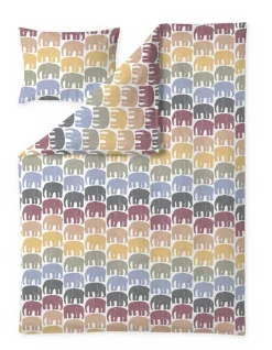 Finlayson Vuodetekstiilit*pussilakanasetti Elefantti 150x210+50x60 cm multi/