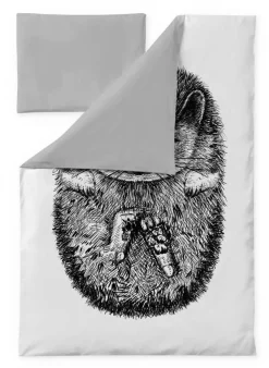 Finlayson Lastenhuone|Vuodetekstiilit*vauvan pussilakanasetti Siili 85x125+40x60 cm mu/va