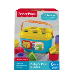 Fisher-Price Vauva- Ja Taaperolelut*palikkaämpäri Baby'S First Blocks