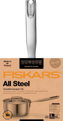 Fiskars Keittoastiat*All Steel kasari 1,5 L