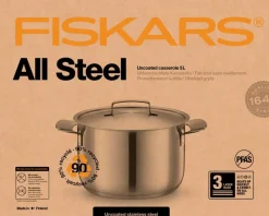 Fiskars Keittoastiat*All Steel kattila 5 L