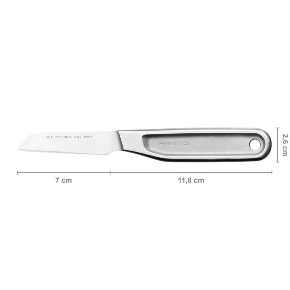 Fiskars Veitset Ja Leikkuulaudat*All Steel kuorimaveitsi