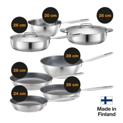 Fiskars Paistoastiat*All Steel paistinpannu 26 cm