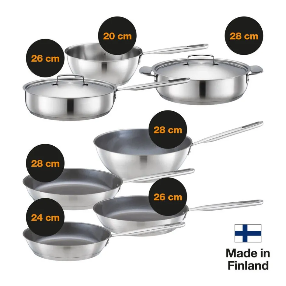 Fiskars Paistoastiat*All Steel paistinpannu 26 cm