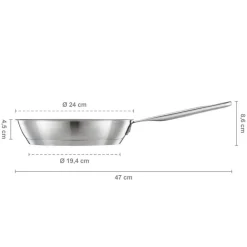 Fiskars Paistoastiat*All Steel paistinpannu 24 cm