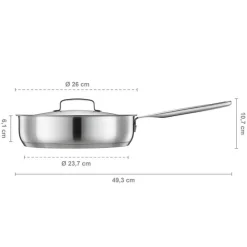 Fiskars Paistoastiat*All Steel paistokasari 26 cm