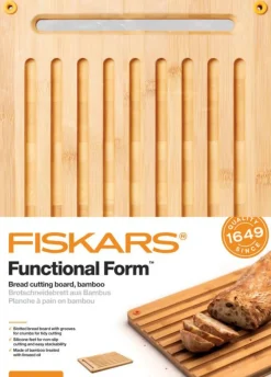 Fiskars Veitset Ja Leikkuulaudat*Functional Form leipälauta bambu