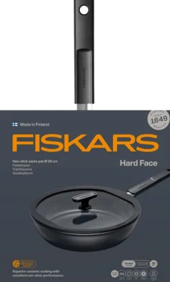 Fiskars Paistoastiat*Hard Face paistokasari 28 cm kannella
