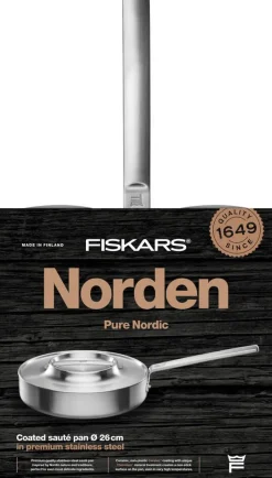 Fiskars Paistoastiat*Norden paistokasari 26 cm kannella