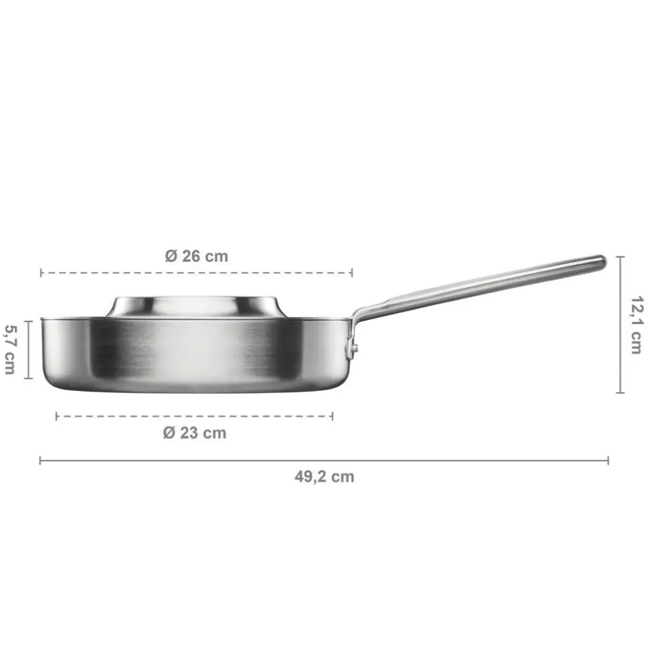 Fiskars Paistoastiat*Norden paistokasari 26 cm kannella