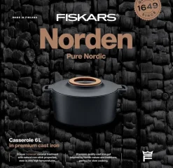 Fiskars Paistoastiat*Norden Pata 6 l