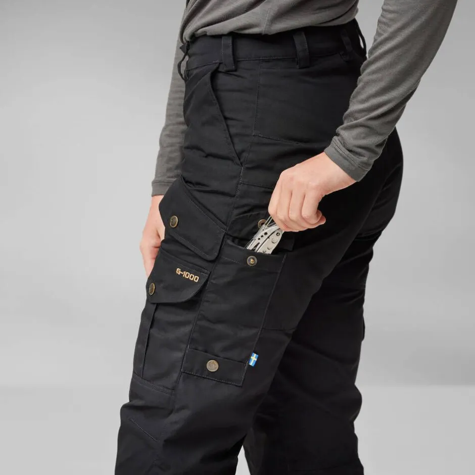 Fju00e4llru00e4ven Vaellus- Ja Metsästysvaatteet|Ulkoilu*Fjällräven housut Vidda Pro Trousers W 550 Black