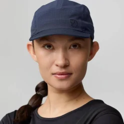 Fju00e4llru00e4ven Asusteet|Asusteet*Fjällräven lippis Abisko Trekking Cap 555 Dark Navy
