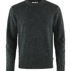 Fju00e4llru00e4ven Paidat Ja Neuleet*Fjällräven neule Övik Round-neck Sweater 30 Dark Grey