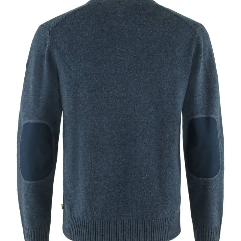 Fju00e4llru00e4ven Paidat Ja Neuleet*Fjällräven neule Övik Round-neck Sweater 560 Navy