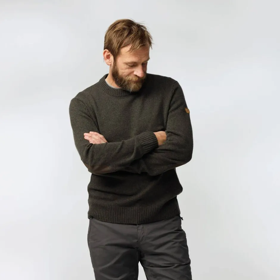 Fju00e4llru00e4ven Paidat Ja Neuleet*Fjällräven neule Övik Round-neck Sweater 560 Navy