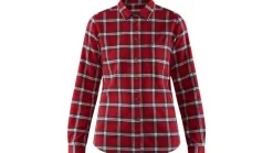 Fju00e4llru00e4ven Paidat, Neuleet Ja Topit*Fjällräven Paita Övik Flannel 325 Deep Red