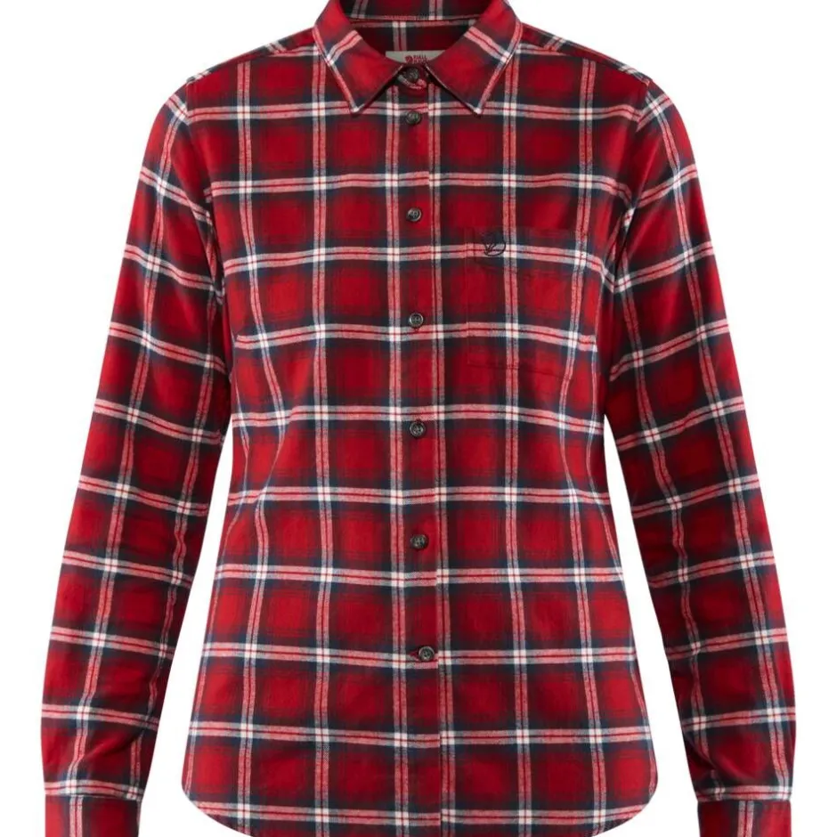 Fju00e4llru00e4ven Paidat, Neuleet Ja Topit*Fjällräven Paita Övik Flannel 325 Deep Red