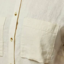 Fju00e4llru00e4ven Paidat, Neuleet Ja Topit*Fjällräven paita Övik Hemp Shirt SS W 244 Suede Brown
