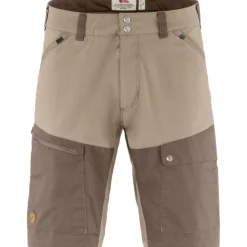 Fju00e4llru00e4ven Shortsit|Housut*Fjällräven shortsit Abisko Midsummer 118-244 Fossil-Suede Brown
