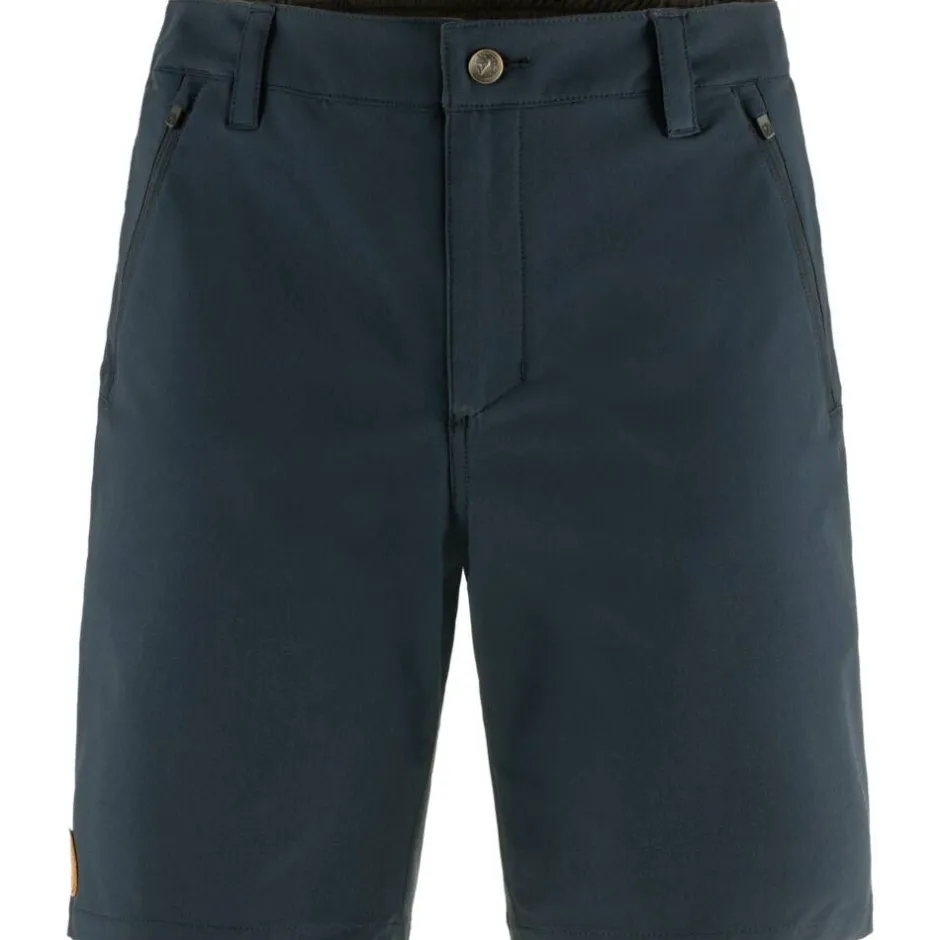 Fju00e4llru00e4ven Shortsit|Housut*Fjällräven shortsit Abisko Trail Stretch Shorts 555 Dark Navy