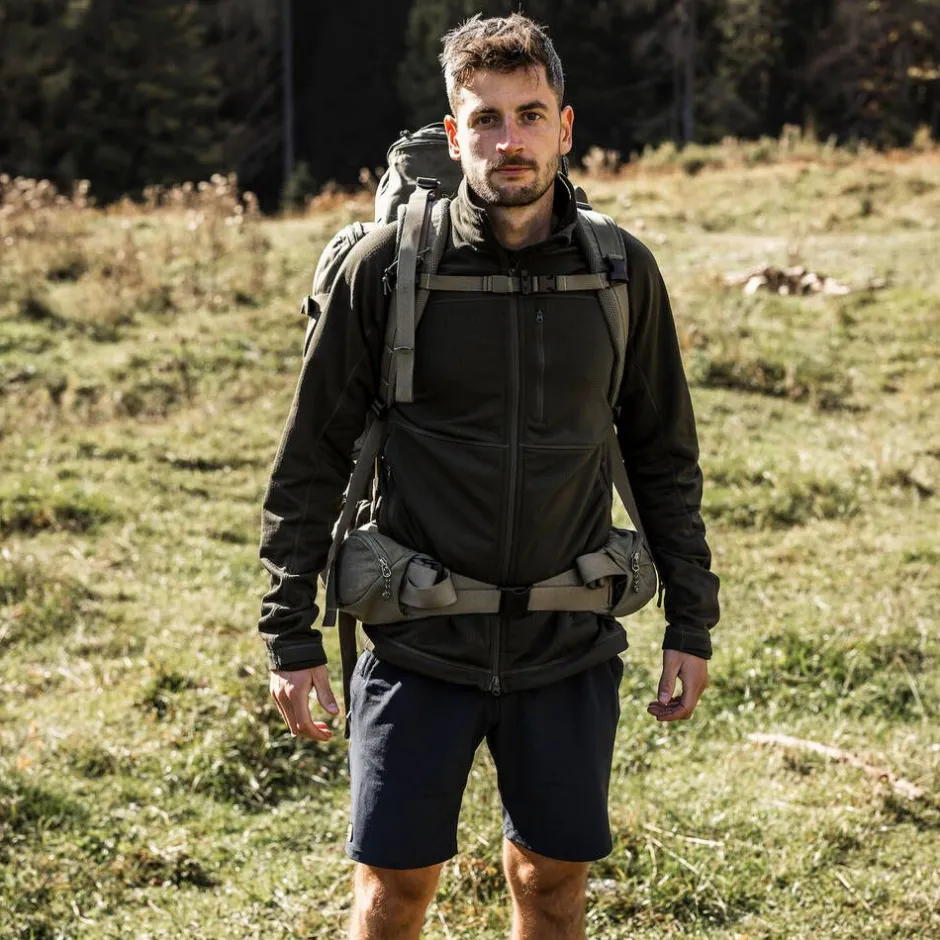 Fju00e4llru00e4ven Shortsit|Housut*Fjällräven shortsit Abisko Trail Stretch Shorts 555 Dark Navy