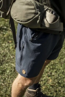Fju00e4llru00e4ven Shortsit|Housut*Fjällräven shortsit Abisko Trail Stretch Shorts 555 Dark Navy