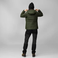 Fju00e4llru00e4ven Takit|Talvitakit*Fjällräven takki Expedition Lätt Hoodie W 614 Patina Green