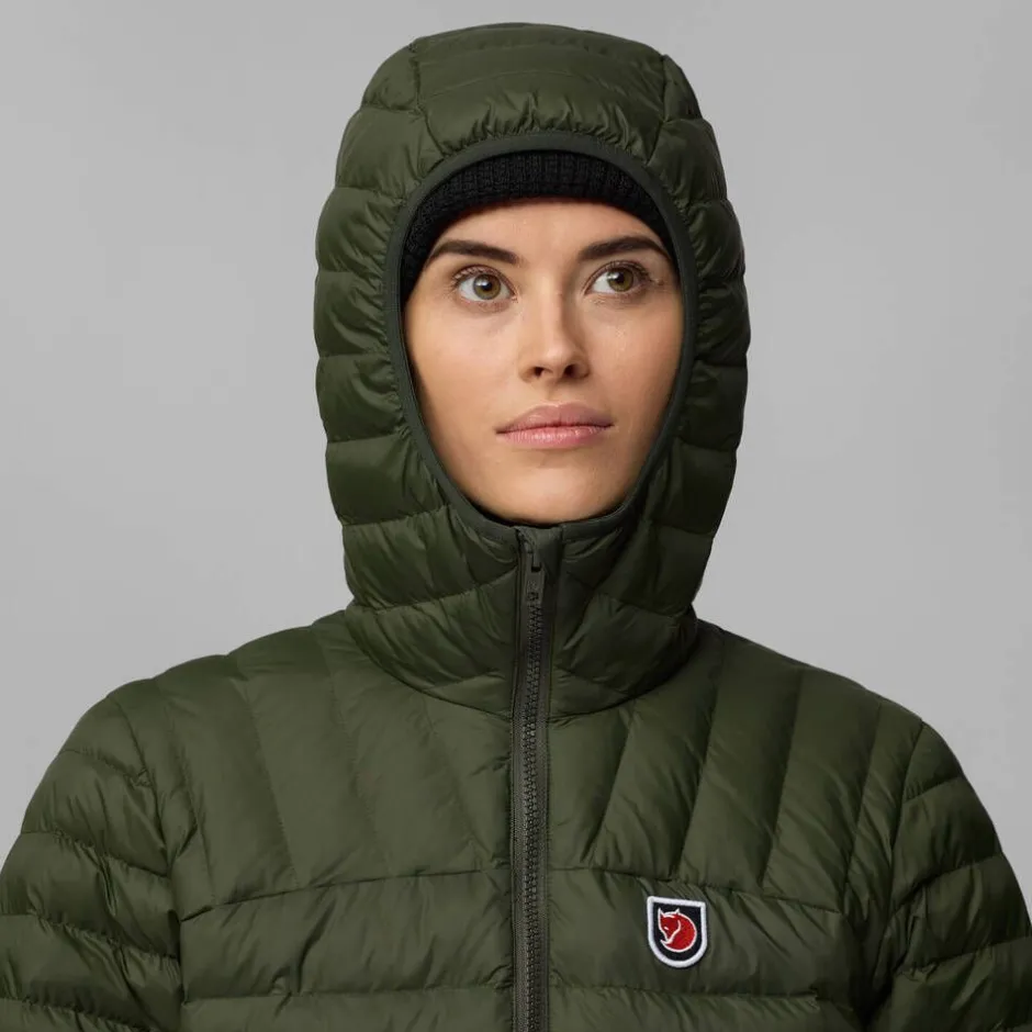 Fju00e4llru00e4ven Takit|Talvitakit*Fjällräven takki Expedition Lätt Hoodie W 614 Patina Green