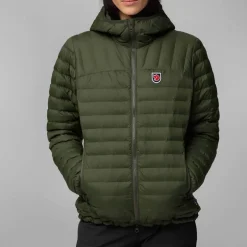 Fju00e4llru00e4ven Takit|Talvitakit*Fjällräven takki Expedition Lätt Hoodie W 614 Patina Green