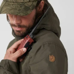 Fju00e4llru00e4ven Vaellus- Ja Metsästysvaatteet|Ulkoilu*Fjällräven takki Lappland Hybrid men 633 Dark Olive