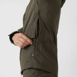 Fju00e4llru00e4ven Vaellus- Ja Metsästysvaatteet|Ulkoilu*Fjällräven takki Lappland Hybrid men 633 Dark Olive