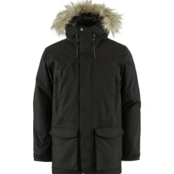 Fju00e4llru00e4ven Takit|Talvitakit*Fjällräven takki Nuuk Lite Parka M 550 Black