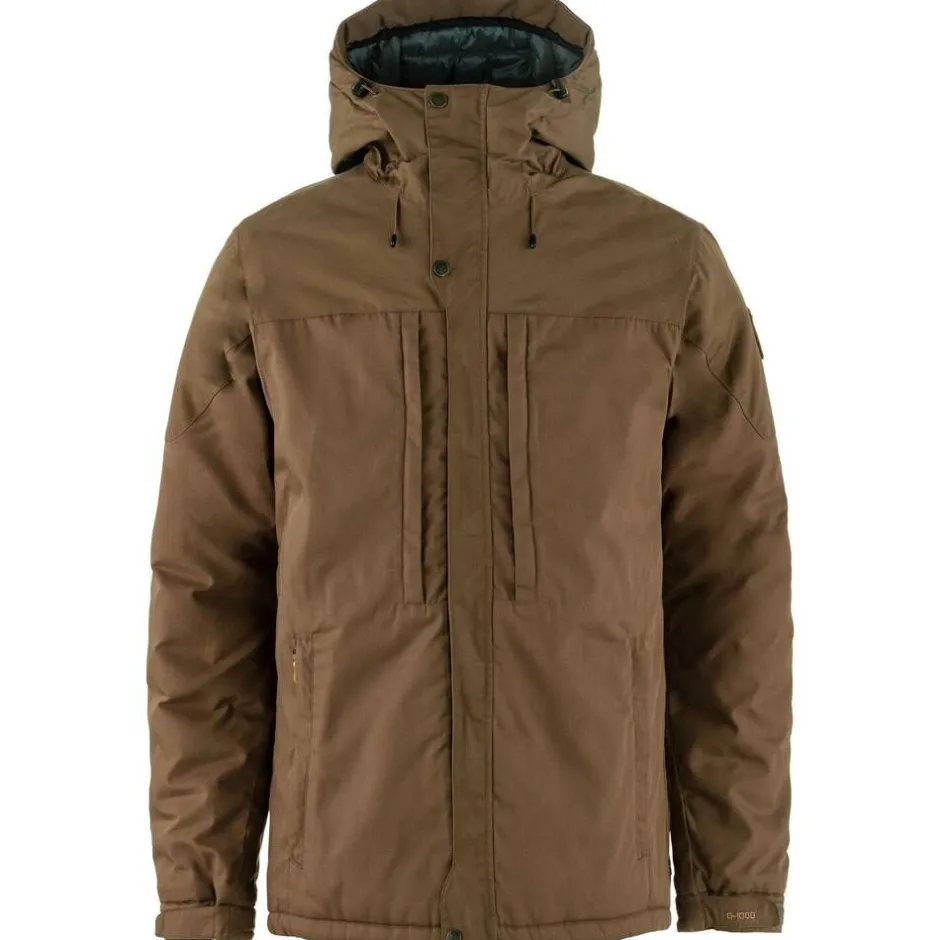 Fju00e4llru00e4ven Takit*Fjällräven takki Skogsö Padded Jacket 299 Dark Oak