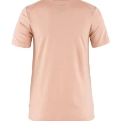 Fju00e4llru00e4ven Paidat, Neuleet Ja Topit*Fjällräven t-paita Abisko Wool Fox SS W 302-357 Chalk Rose-Port