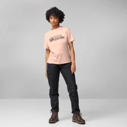 Fju00e4llru00e4ven Paidat, Neuleet Ja Topit*Fjällräven t-paita Lush Logo T-shirt W