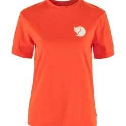 Fju00e4llru00e4ven Paidat, Neuleet Ja Topit*Fjällräven t-paita Walk With Nature T-shirt W 214 Flame Orange