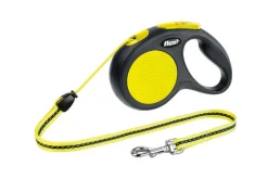 Flexi Koirat*Neon Reflect M/20kg 5m pyöröpunos