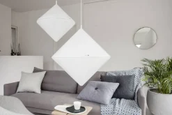 Fosto Sisustusvalaisimet*Diamond Ø 600 mm riippuvalaisin opal
